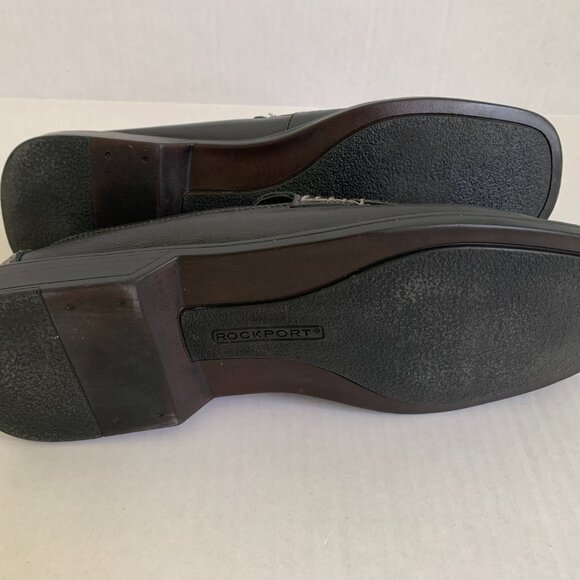 Rockport Black Slip on Leather Loafers size 11 W Casual Comfort Walking Shoes main image 12